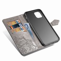 Etui de téléphone portefeuille iPhone 11 Pro - Gris