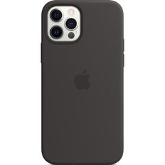 Apple Coque en silicone MagSafe iPhone 12 Pro Max - Black