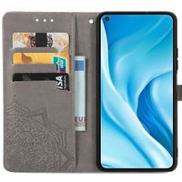 imoshion Etui de télephone Mandala Xiaomi Mi 11 Lite (5G/4G) / 11 Lite 5G NE - Gris