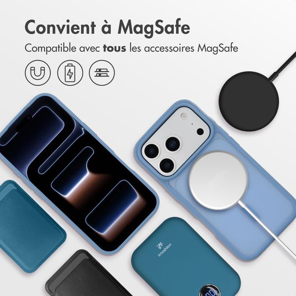 imoshion Coque Color Guard avec MagSafe Apple iPhone 17 Pro - Bleu clair