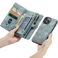 CaseMe Etui de téléphone de luxe en cuir deux iPhone 13 Pro