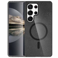 imoshion Coque Pailletée avec MagSafe Samsung Galaxy S25 Ultra - Glitter Noir