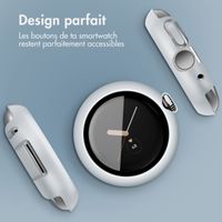 imoshion Coque rigide à couverture complète Google Pixel Watch / Watch 2 / Watch 3 / Watch 4 (41 mm) - Argent