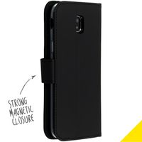 Accezz Étui de téléphone Wallet Samsung Galaxy J5 (2017) - Noir