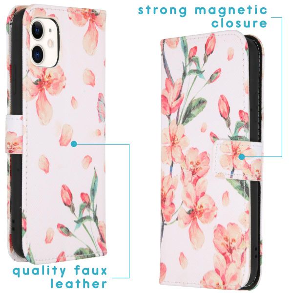 imoshion Coque silicone design iPhone 11 - Blossom Watercolor