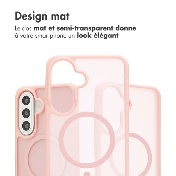 imoshion Coque Color Guard avec MagSafe Samsung Galaxy A57 (5G) - Rose clair