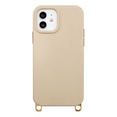 Selencia Coque arrière Rivièra avec MagSafe avec crochets amovibles iPhone 12 / 12 Pro - Milky Latte