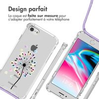 imoshion Coque Design avec cordon Apple iPhone SE (2022 / 2020) / 8 / 7 - Sandstone Dandelion