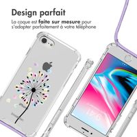 imoshion Coque Design avec cordon iPhone SE (2022 / 2020) / 8 / 7 - Sandstone Dandelion