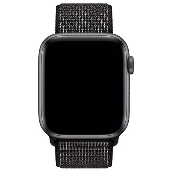 Apple Bracelet Nike Sport Loop Apple Watch Series 1 t/m 11 / SE / Ultra (44/45/46/49 mm) - Black