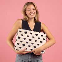 imoshion Pochette ordinateur Fluffy 15-16 pouces - Hearts