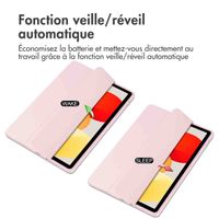 imoshion Coque tablette rigide Trifold Xiaomi Redmi Pad SE - Rose