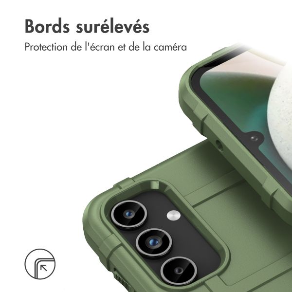 imoshion Coque Arrière Rugged Shield Samsung Galaxy A15 (5G/4G) - Vert foncé