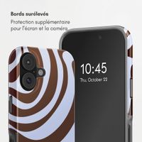 Selencia Coque arrière Vivid Apple iPhone 17 - Dream Swirl Chocolate