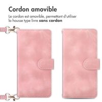 imoshion Etui de télephone portefeuille avec cordon Samsung Galaxy A56 - Rose