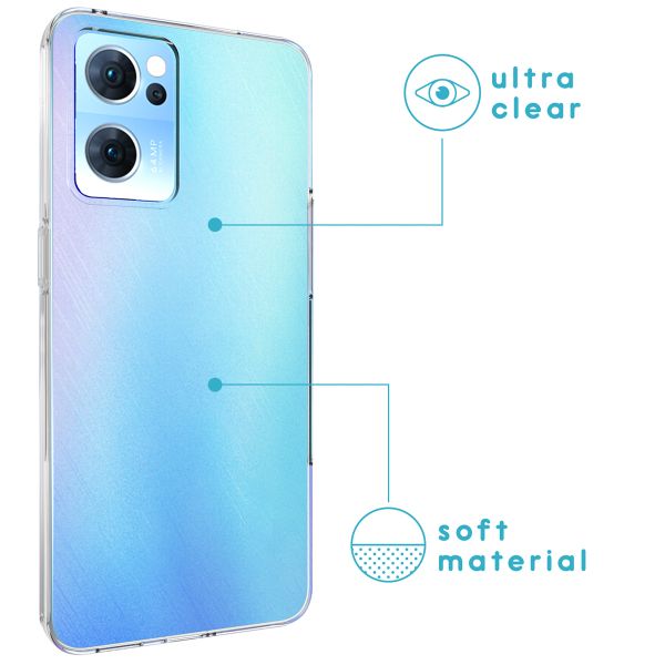imoshion Softcase Back Cover Oppo Find X5 Lite 5G - Transparent