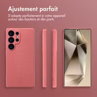 imoshion Coque Couleur avec MagSafe Samsung Galaxy S25 Ultra - Dusty Rose