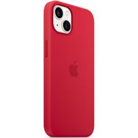 Apple Coque en silicone MagSafe Apple iPhone 13 - Rouge