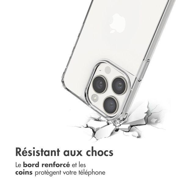 imoshion Coque avec cordons de téléphone Apple iPhone 15 Pro Max - Perles