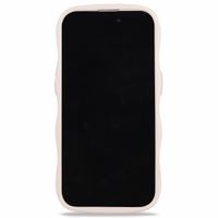 Holdit Coque Wavy iPhone 14 Pro - Light Beige / Mirror