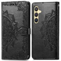 imoshion Etui de téléphone portefeuille Mandala Samsung Galaxy S24 Plus - Noir