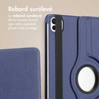 imoshion Coque tablette rotatif à 360° Apple iPad Air 11 pouces (2026) M4 / (2025) M3 / (2024) M2 / Air 5 (2022) / Air 4 (2020) / Pro 11 (2018/2020) - Bleu foncé