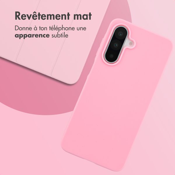 imoshion Coque Couleur Samsung Galaxy A26 - Bubblegum Pink