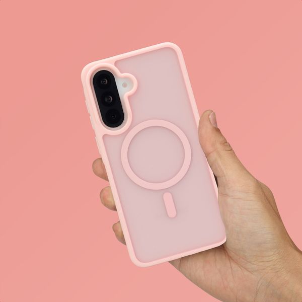 imoshion Coque Color Guard avec MagSafe Samsung Galaxy A37 (5G) - Rose clair