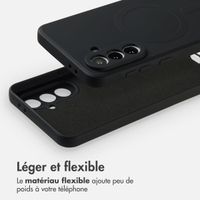 imoshion Coque Couleur avec MagSafe Samsung Galaxy A56 - Noir