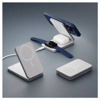 dbramante1928 3-in-1 Powerbank Re-charge 8.000 mAh - Batterie externe sans fil - Blanc