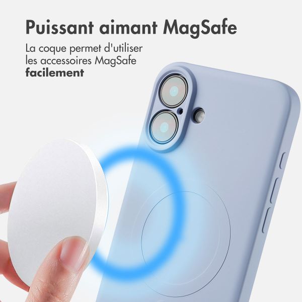 imoshion Coque Couleur avec MagSafe iPhone 16 Plus - Lilas