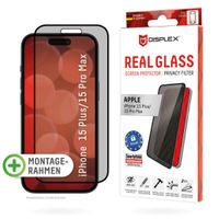 Displex Protection d'écran en verre trempé Privacy Apple iPhone 15 Plus / 15 Pro Max