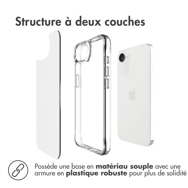 imoshion Coque Rugged Air iPhone 16e - Transparent