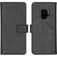 imoshion Étui de télephone portefeuille de luxe Samsung Galaxy S9 - Noir
