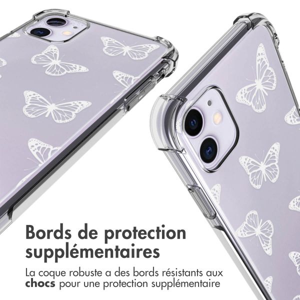 imoshion Coque Design avec cordon iPhone 11 - Butterfly