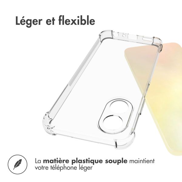 imoshion Coque antichoc Oppo A18 - Transparent