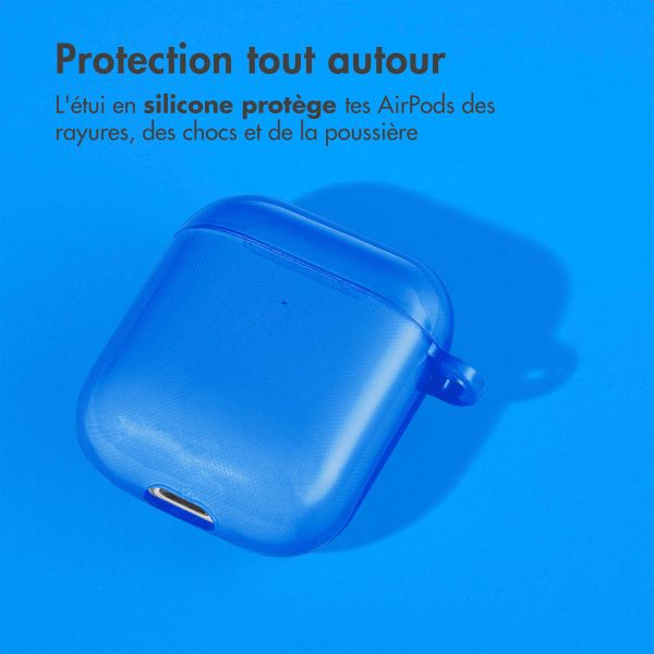 imoshion Coque Néon Apple AirPods 1 / 2 - Bleu Cobalt