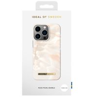 iDeal of Sweden Coque Fashion iPhone 13 Pro - Rose Pearl Marble