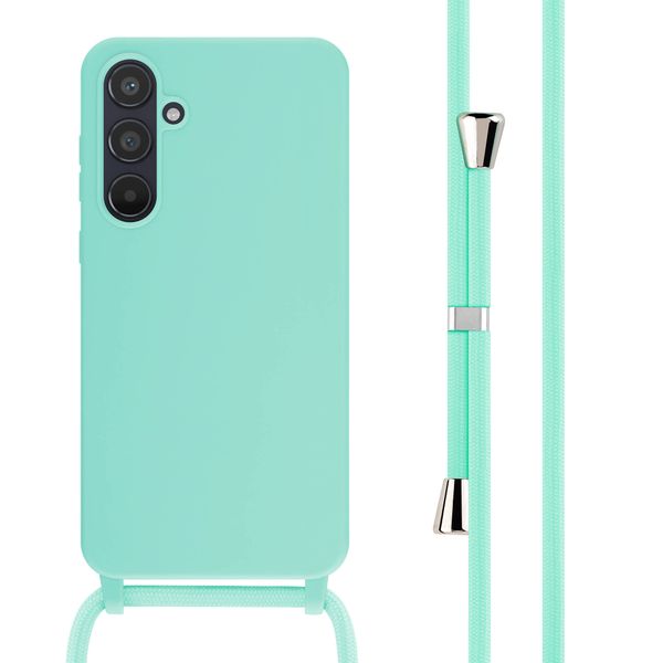 imoshion Coque en silicone avec cordon Samsung Galaxy A55 - Vert menthe
