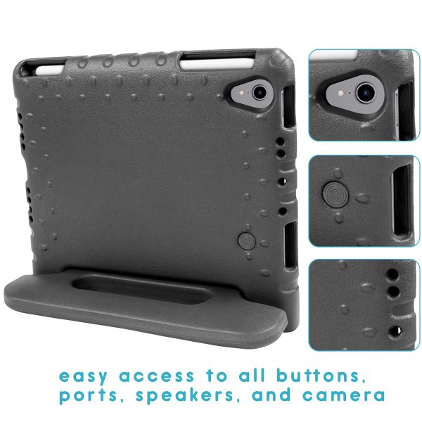 imoshion Coque kidsproof avec poignée Apple iPad Mini 7 (2024) / iPad Mini 6 (2021) - Noir