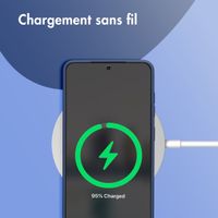 imoshion Coque Couleur Samsung Galaxy S25 Edge - Bleu foncé