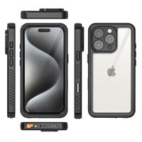 Redpepper Coque imperméable Dot Plus iPhone 16 Pro - Noir