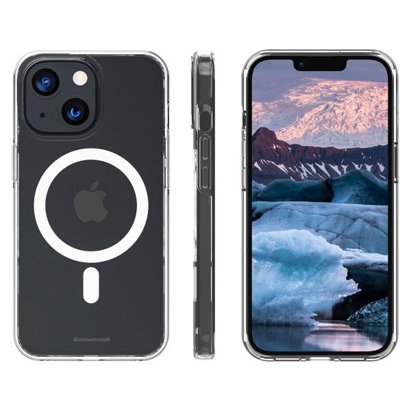 dbramante1928 ﻿Coque arrière Iceland Pro avec MagSafe iPhone 13 Mini - Transparent