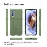 imoshion Coque Rugged Shield Motorola Moto G31 / G41 - Vert foncé