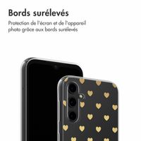 imoshion Coque Design Samsung Galaxy A14 (5G/4G) - Golden Hearts