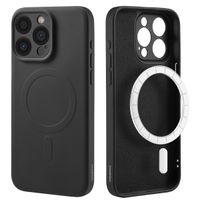 imoshion Coque Couleur avec MagSafe Apple iPhone 15 Pro Max - Noir