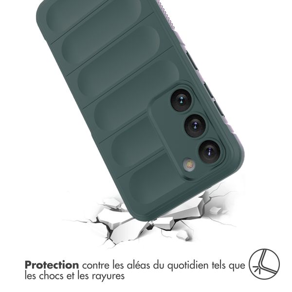 imoshion Coque arrière EasyGrip Samsung Galaxy S23 - Vert foncé