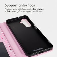 imoshion Étui de télephone portefeuille Design Samsung Galaxy A26 - Blush Berries
