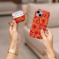 Selencia Coque Vivid  Apple Airpods Pro 3 - Tropical Vibes Apricot