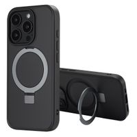 Accezz Coque Ring Stand avec MagSafe Apple iPhone 16 Pro - Noir